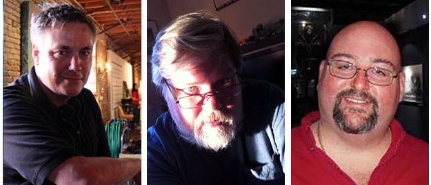 L to R: Robert Meyer Burnett, Daren R. Dochterman, David C. Fein
