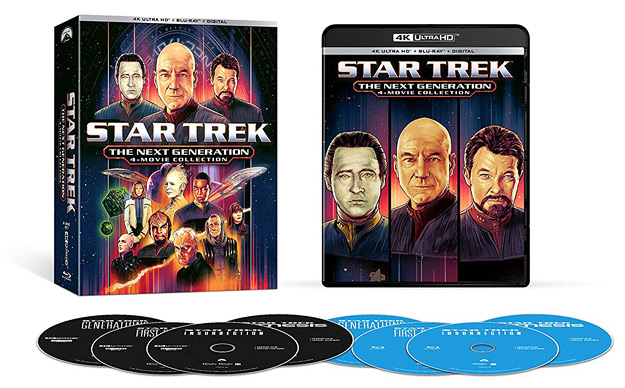 Star Trek: The Next Generation 4-Movie Collection (4K Ultra HD)